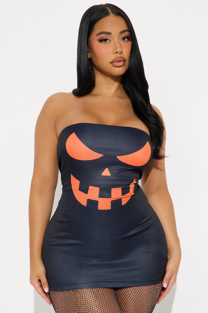 L&A | Lady Jack-O-Lantern – Bodycon Mini Dress