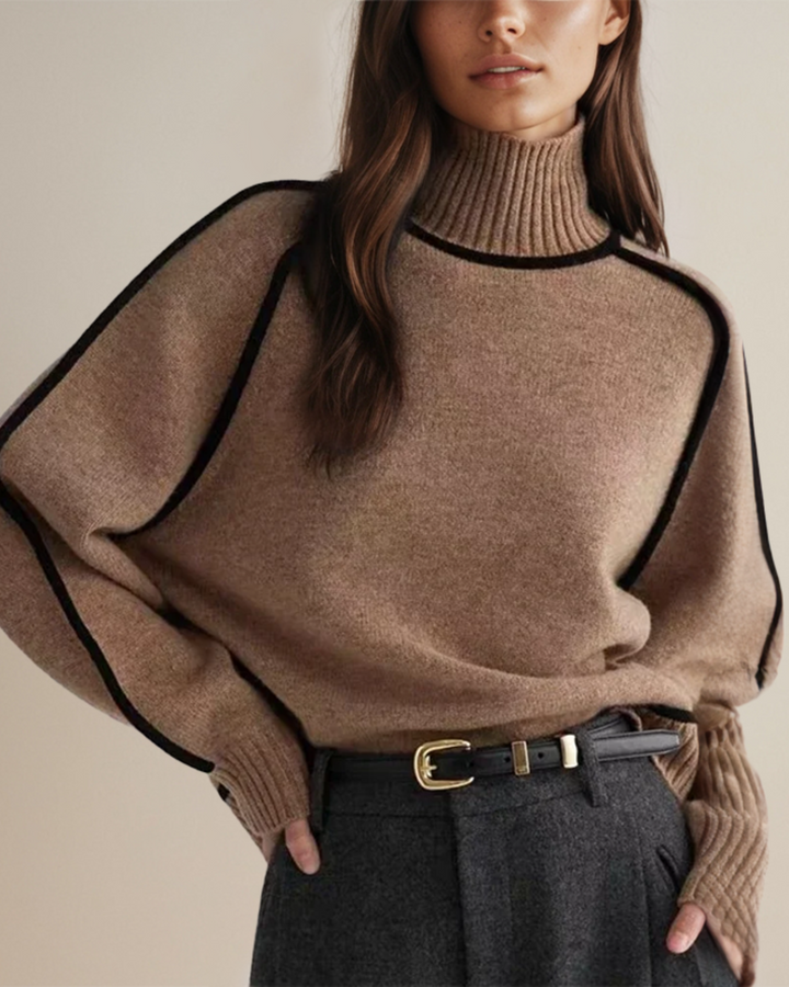 L&A | Sophisticated Turtleneck Sweater for Winter