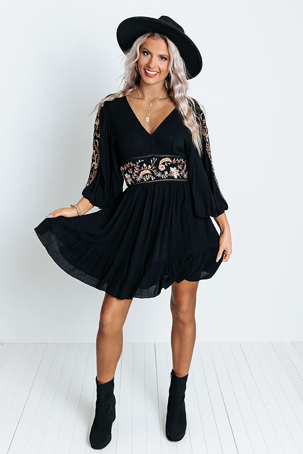 L&A | Prosecco And Poise Embroidered Dress