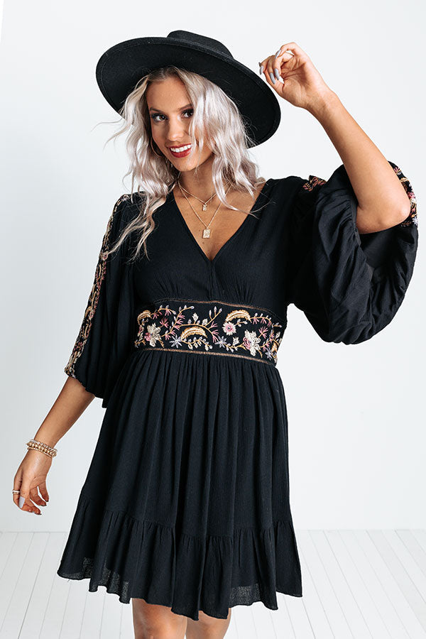 L&A | Prosecco And Poise Embroidered Dress