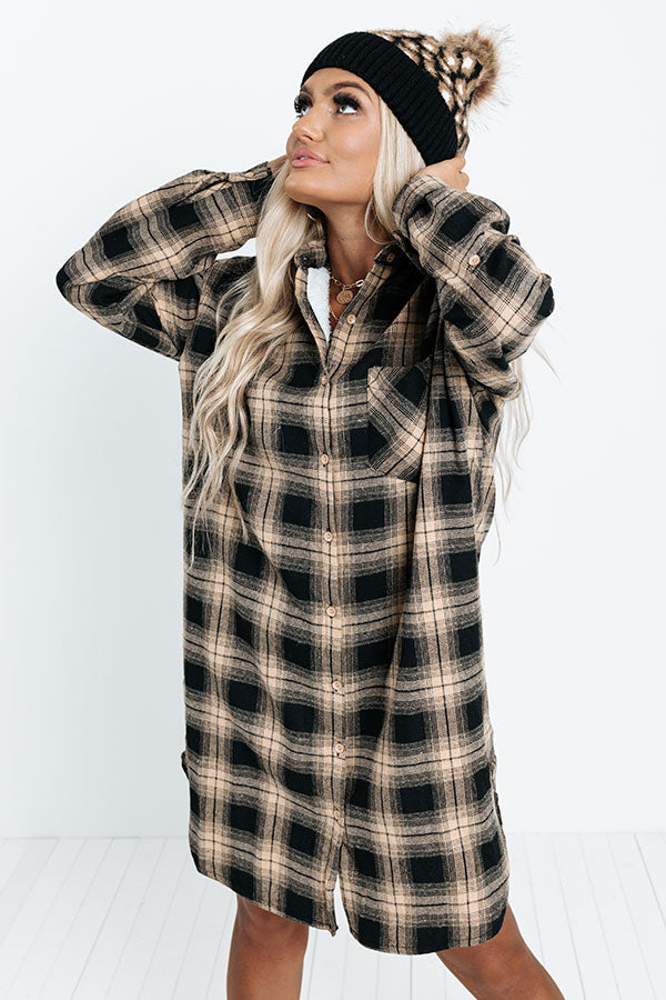 L&A | Beside The Fire Sherpa Lined Dress