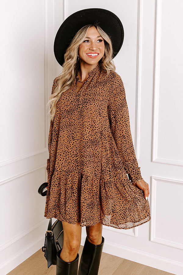 L&A | Nights In LA Leopard Tunic Dress