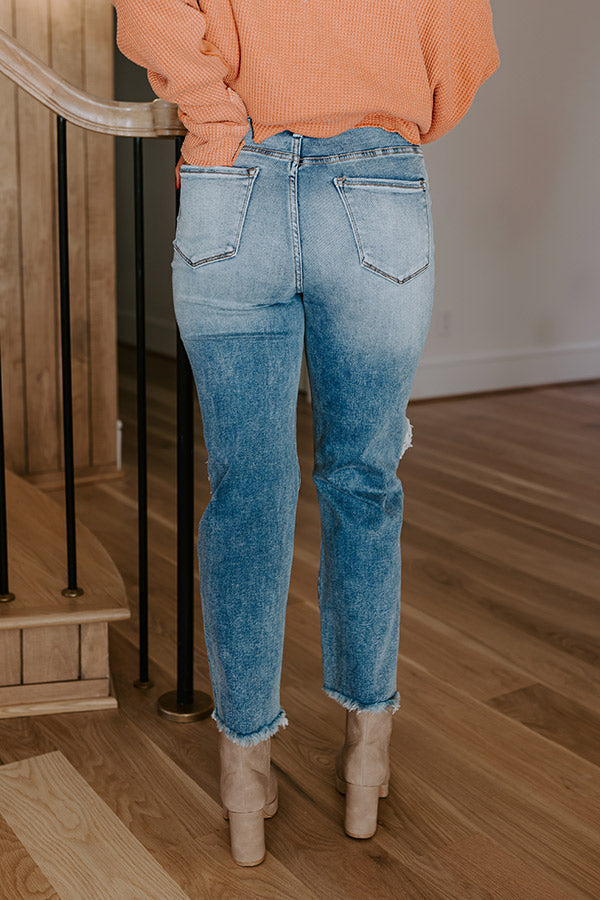 L&A – Maya High Waist Distressed Jeans