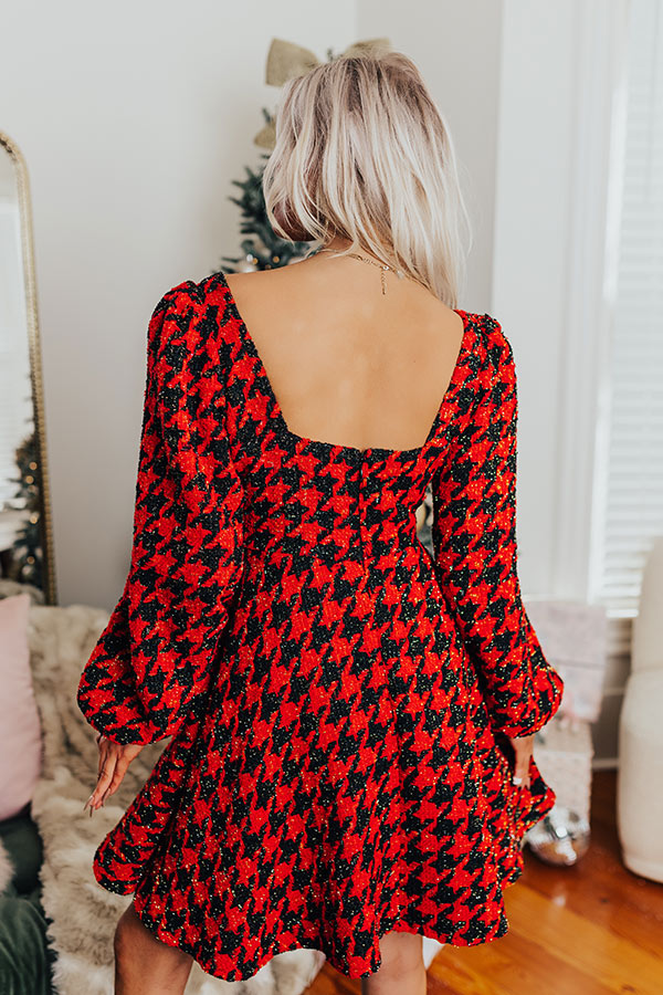 L&A | Twirl The Day Away Tweed Mini Dress