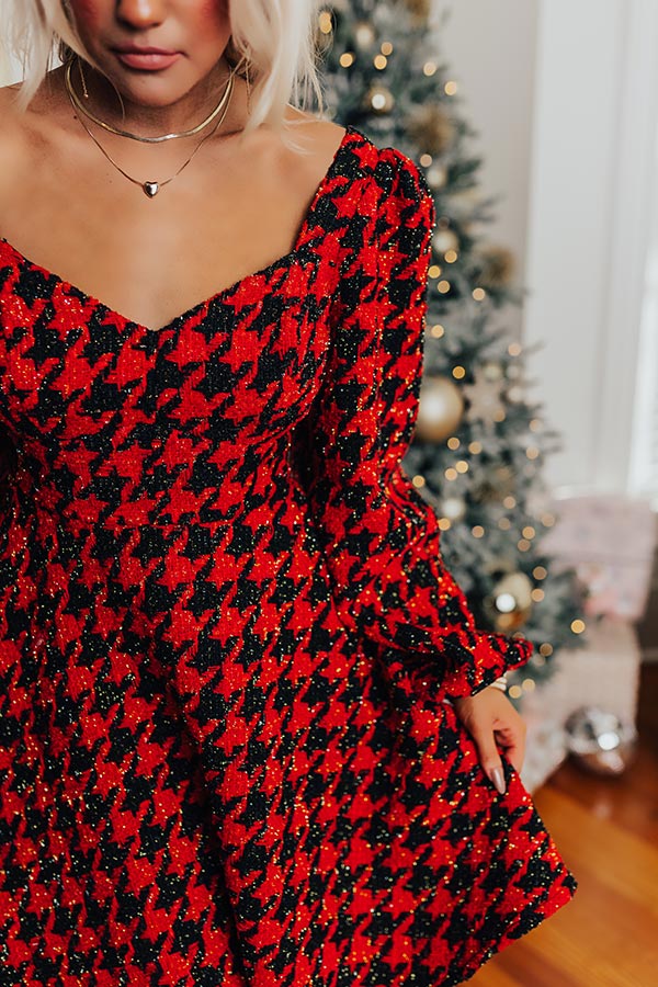 L&A | Twirl The Day Away Tweed Mini Dress