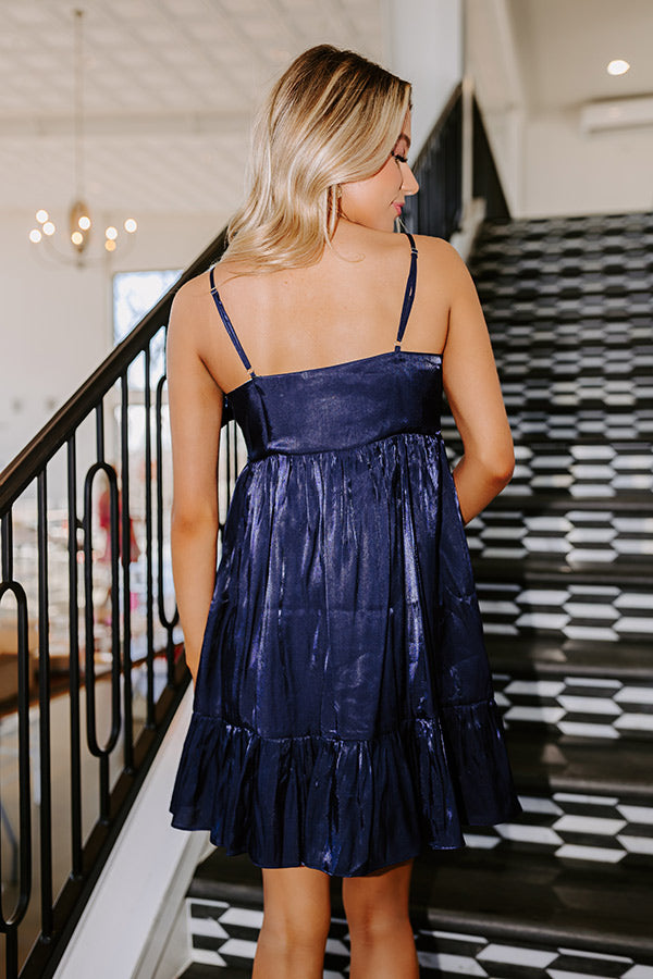 L&A | Put A Bow On It Asymmetrical Mini Dress