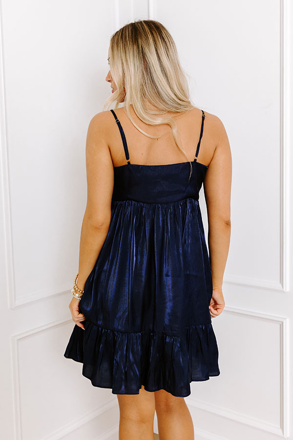 L&A | Put A Bow On It Asymmetrical Mini Dress