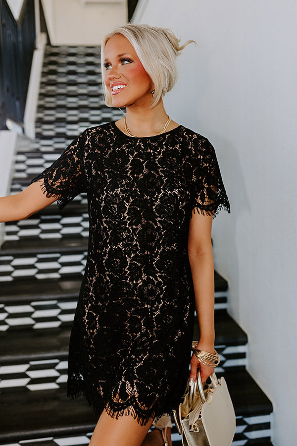 L&A | Dearest Memory Lace Dress in Black
