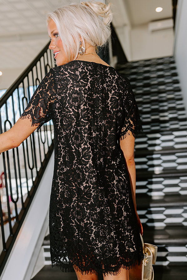 L&A | Dearest Memory Lace Dress in Black