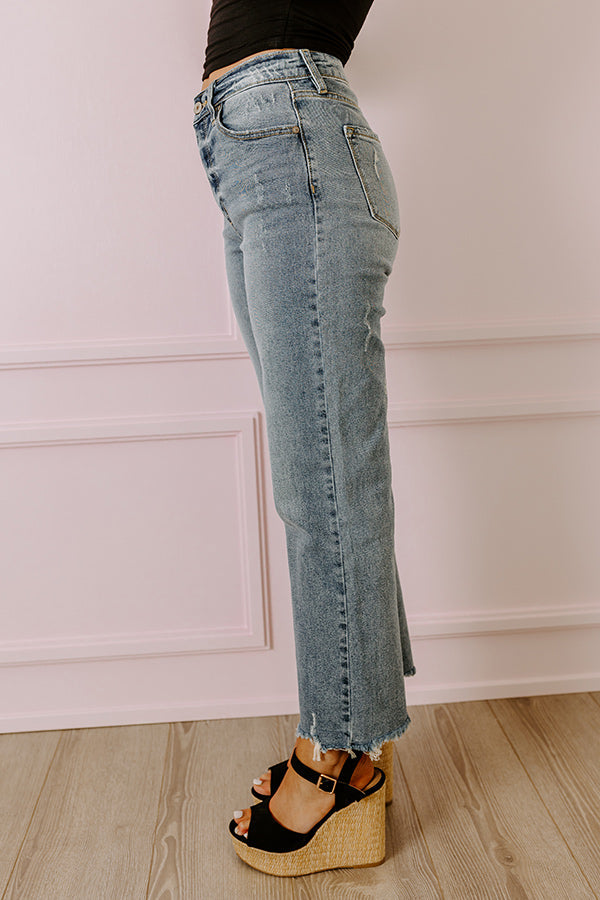 L&A – Judith High Waist Straight Leg Jeans