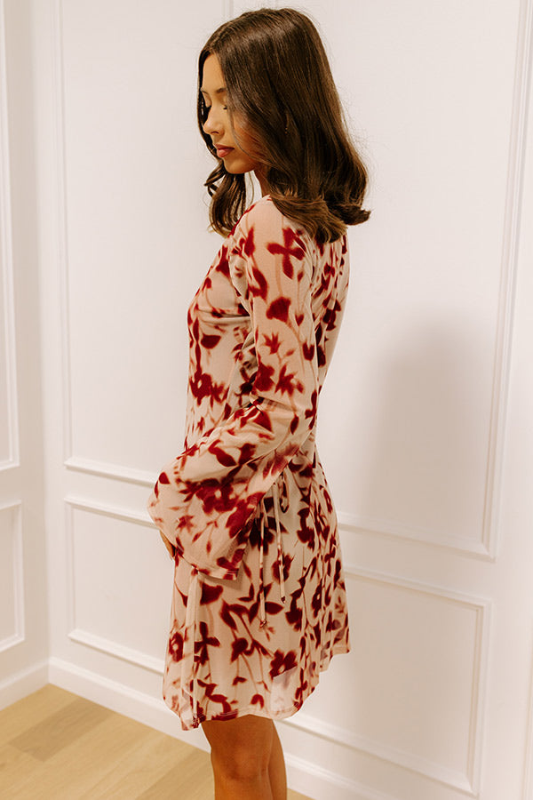 L&A | Uptown Garden Floral Mini Dress