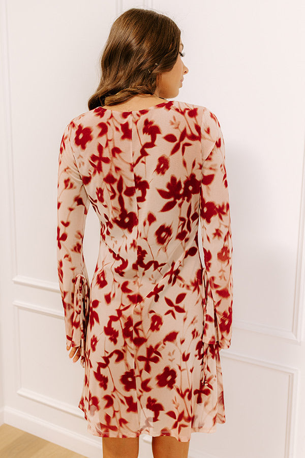 L&A | Uptown Garden Floral Mini Dress