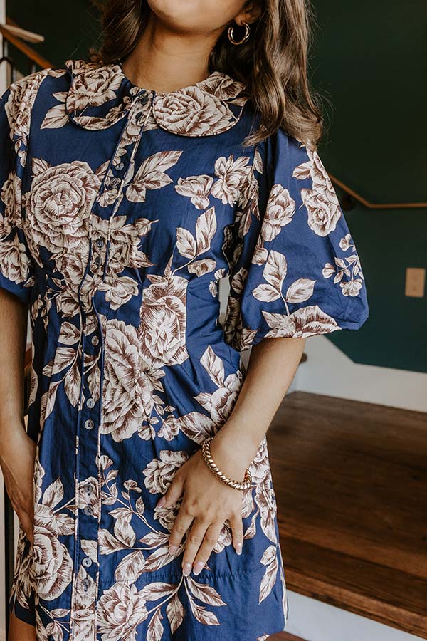 L&A | Rosewood Reverie Button Down Mini Dress