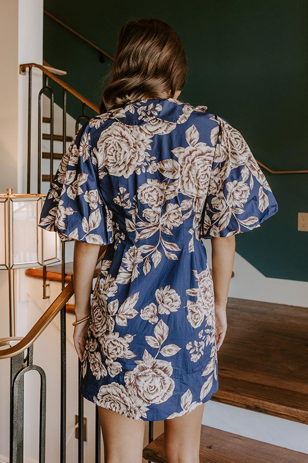 L&A | Rosewood Reverie Button Down Mini Dress