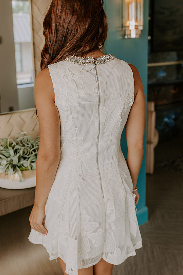 L&A | Sparks Fly Rhinestone Embellished Mini Dress