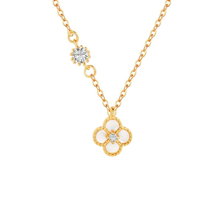 L&A - Single Clover Necklace | 925 Sterling Silver