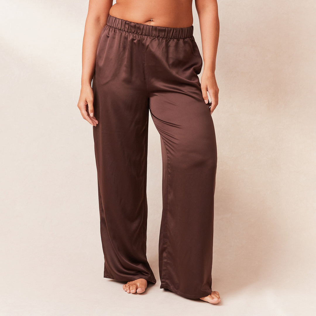 L&A | The Velvet Dawn Satin Pyjama Set