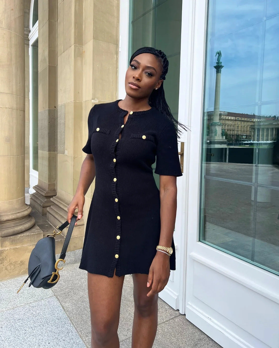 L&A | Holly Knitted Mini Dress