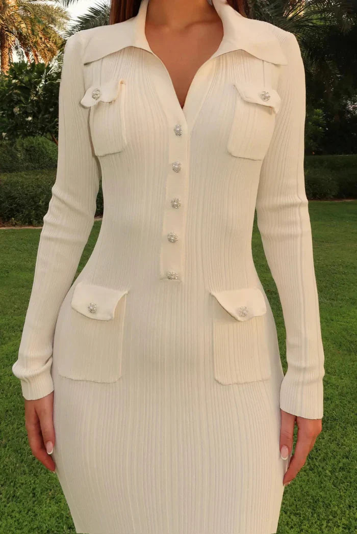 L&A | Pippa Knitted Midi Dress