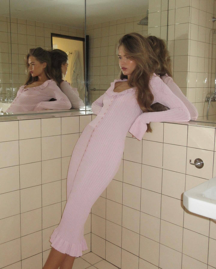 L&A | Neoma Casual Long Sleeved Midi Dress