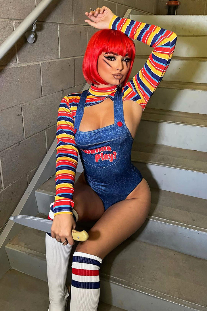 L&A | Playful Nightmare – 5 Piece Evil Doll Costume Set 🖤