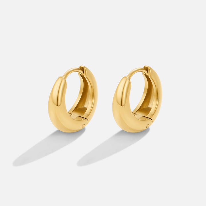 L&A | Audrey Gold Hoop Earrings