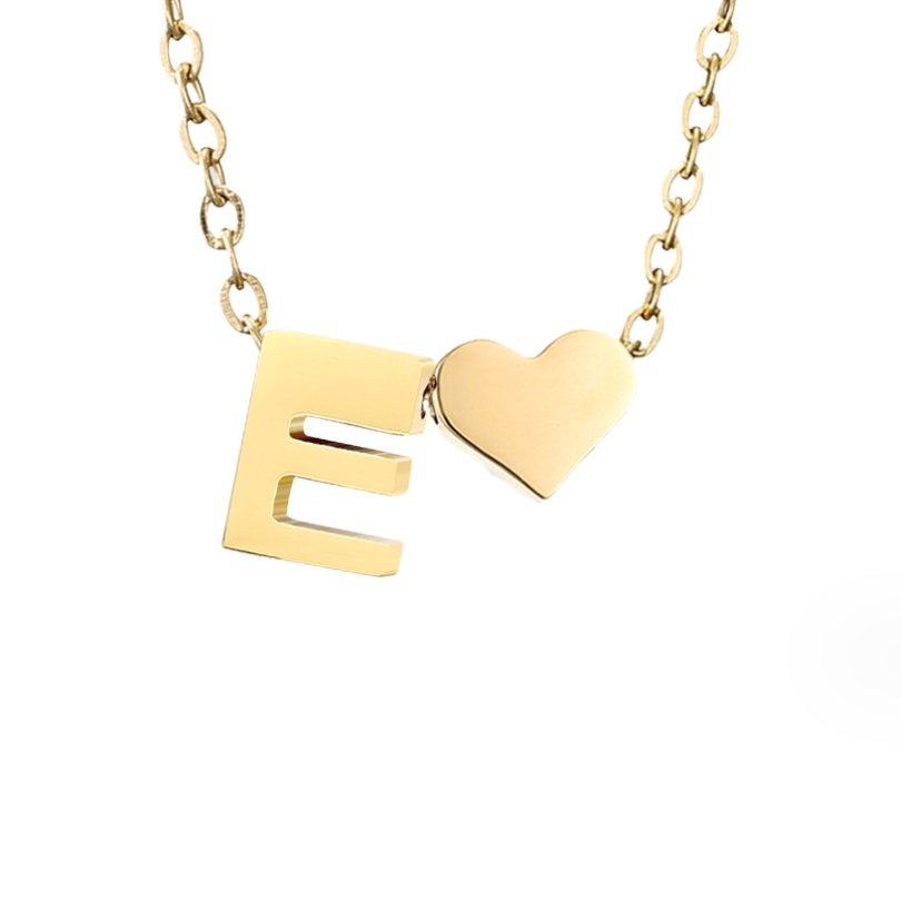 L&A | Forever Love Letter Gold Necklace