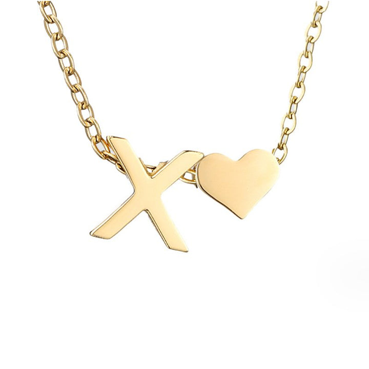 L&A | Forever Love Letter Gold Necklace