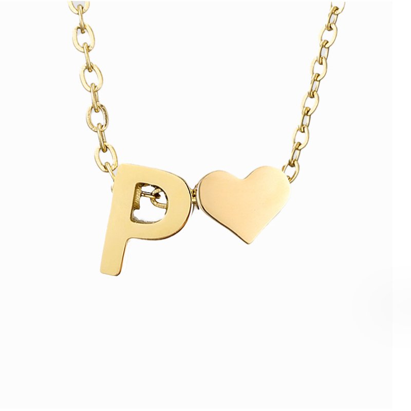 L&A | Forever Love Letter Gold Necklace