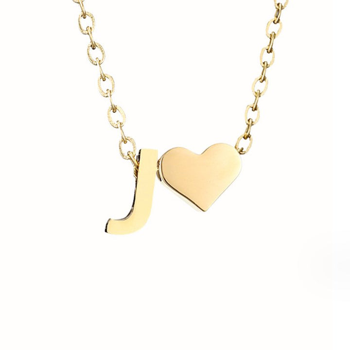 L&A | Forever Love Letter Gold Necklace