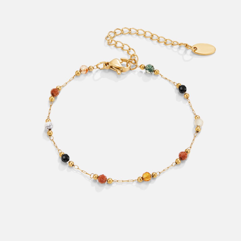 L&A | Celina Beaded Stone Bracelet