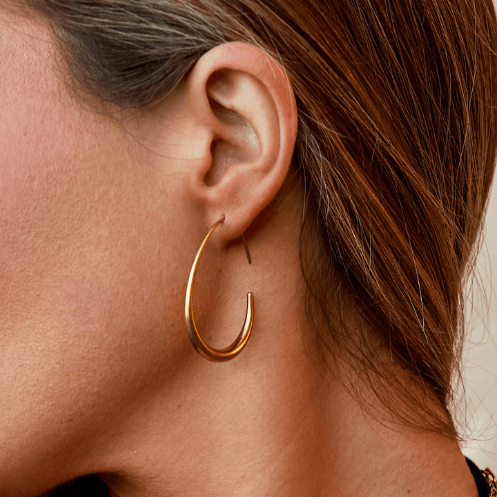 L&A | Valentina Gold Hoop Earrings