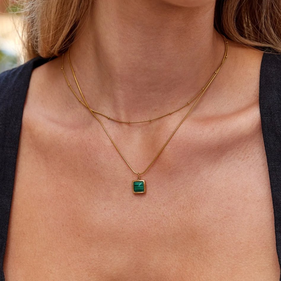 L&A | Soleil Beaded Gold Necklace