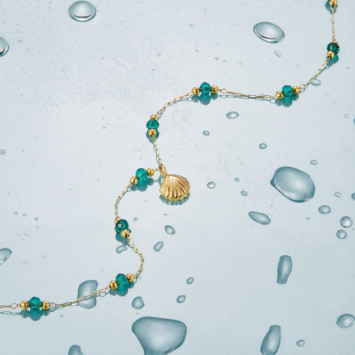 L&A | Ocean Lover Shell & Bead Necklace Set