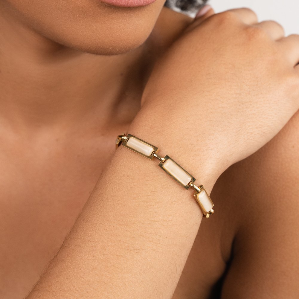L&A | Aurea Opal Baguette Bracelet