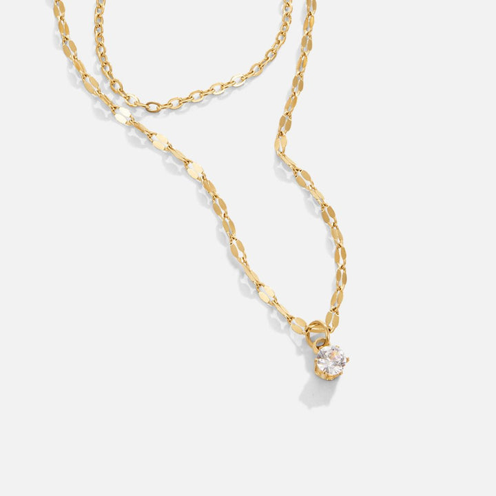 L&A | Piya Crystal Layered Necklace