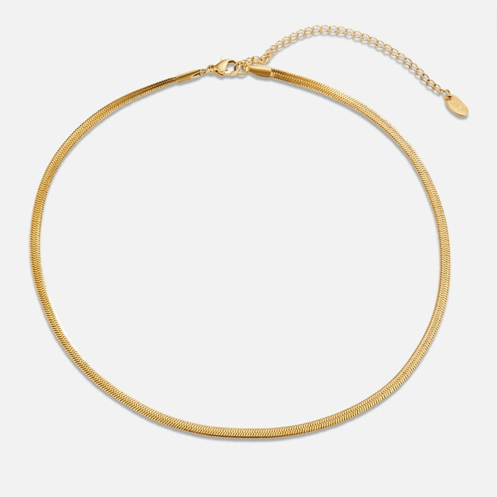L&A | Sarya Snake Chain Gold Necklace