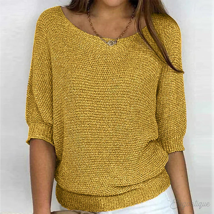 L&A | Cozy Crew Neck Sweater