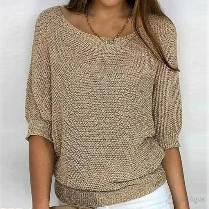 L&A | Cozy Crew Neck Sweater