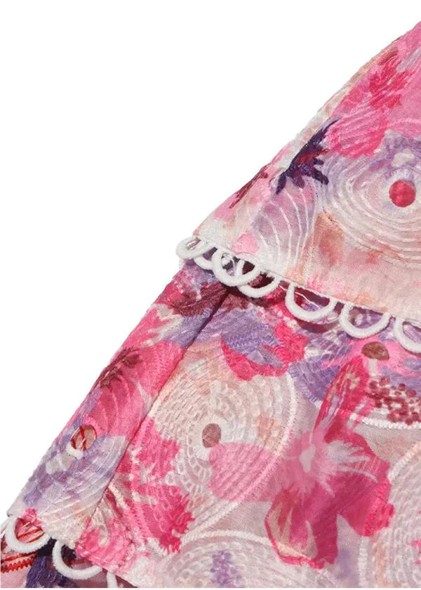 L&A | Cecilia Strapless Floral Dress