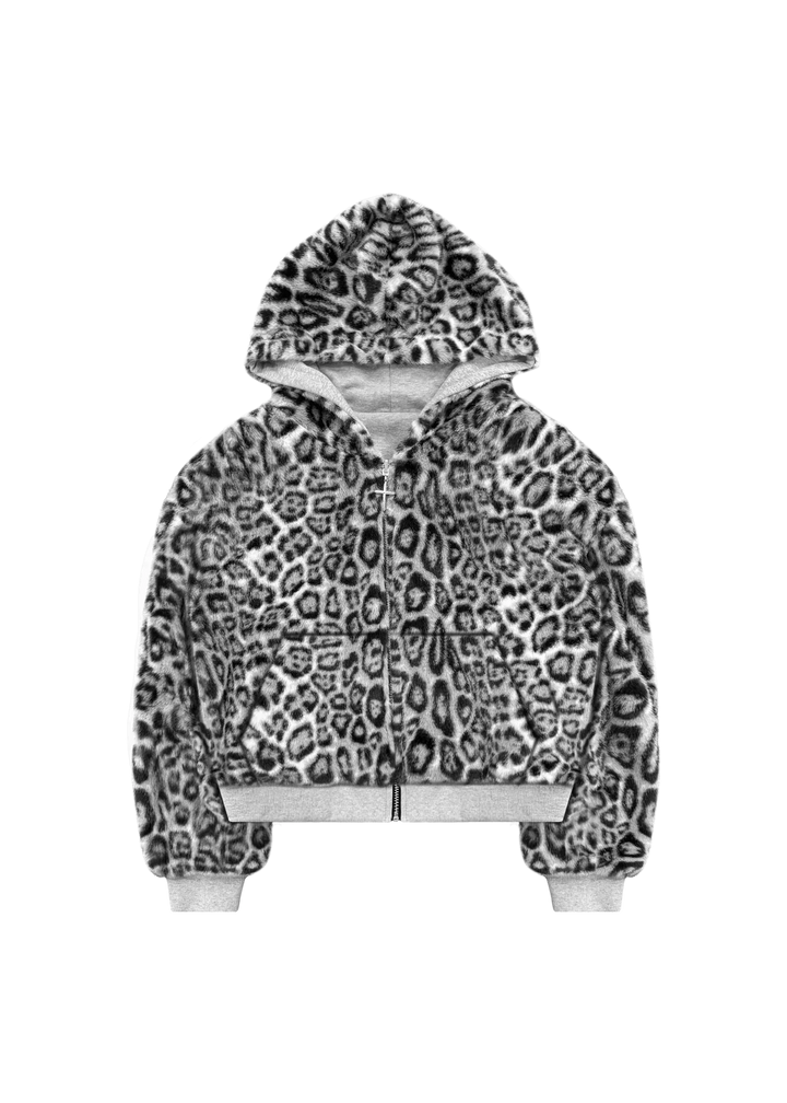 L&A - Wild Elegance & Midnight Panther Faux Fur Hoodies